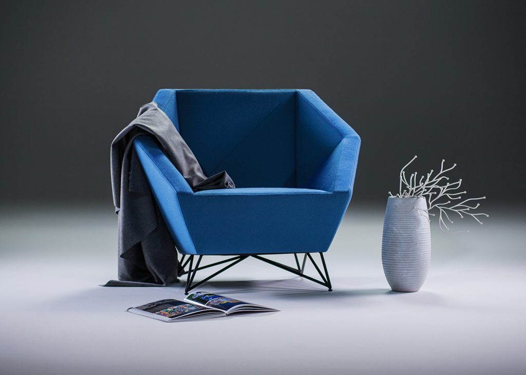 3angle Armchair Bonaldo Montréal