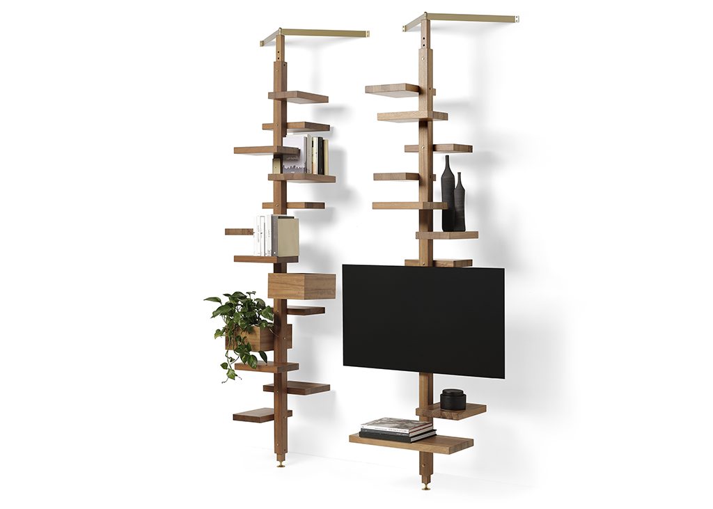 Adelaide Wood Shelving Bonaldo Montréal