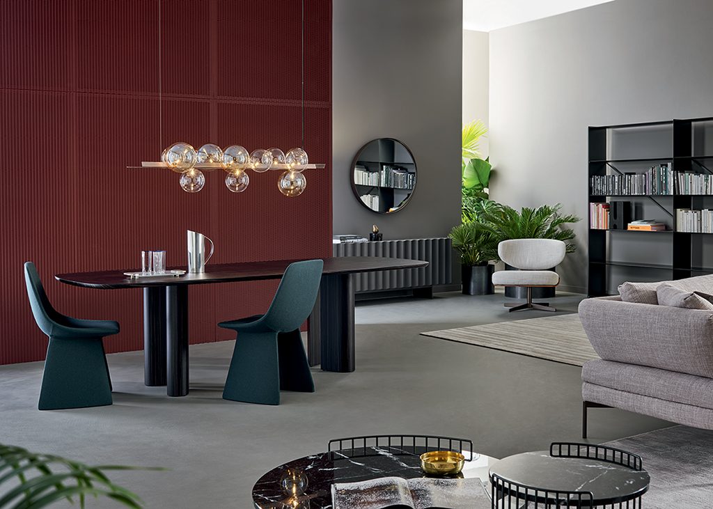 Geometric Table Wood Bonaldo Montréal